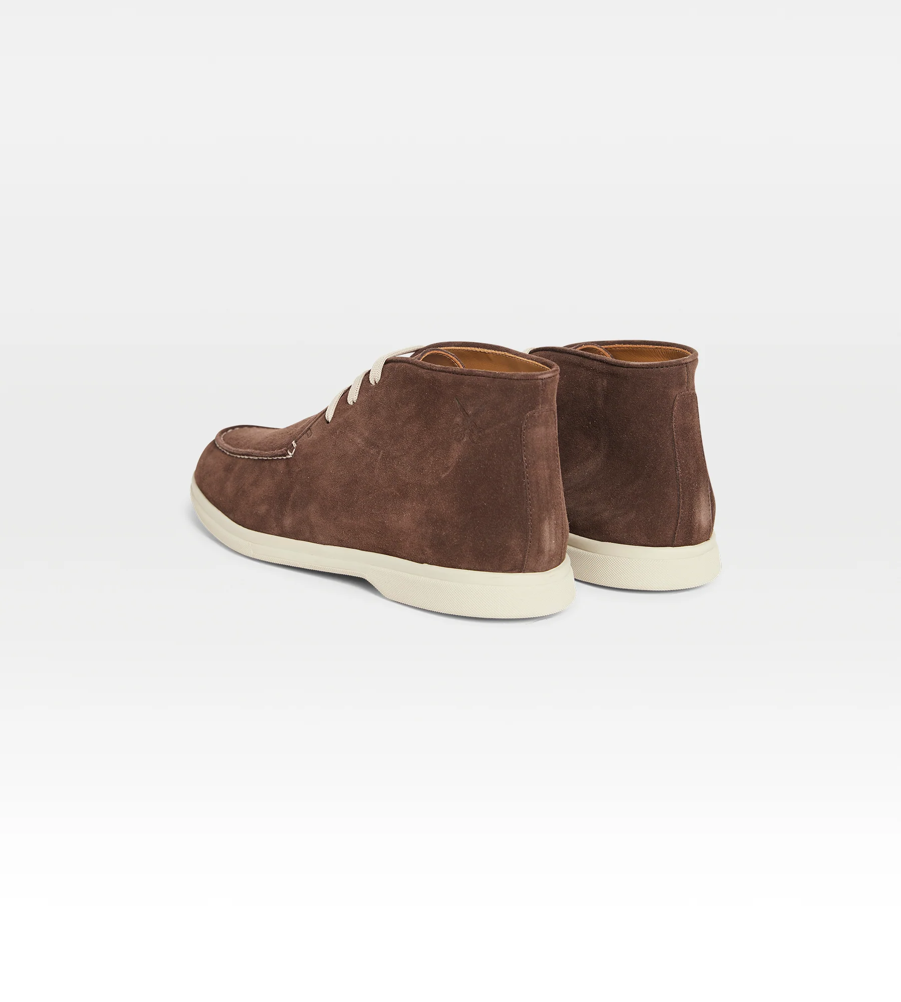 Chaussures en suède chocolat - Image 4